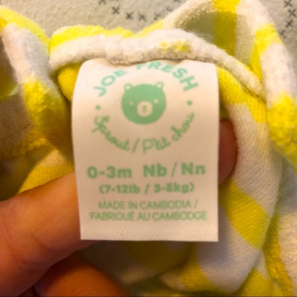 Terry Cloth Baby Overalls - Picture 3 of 3